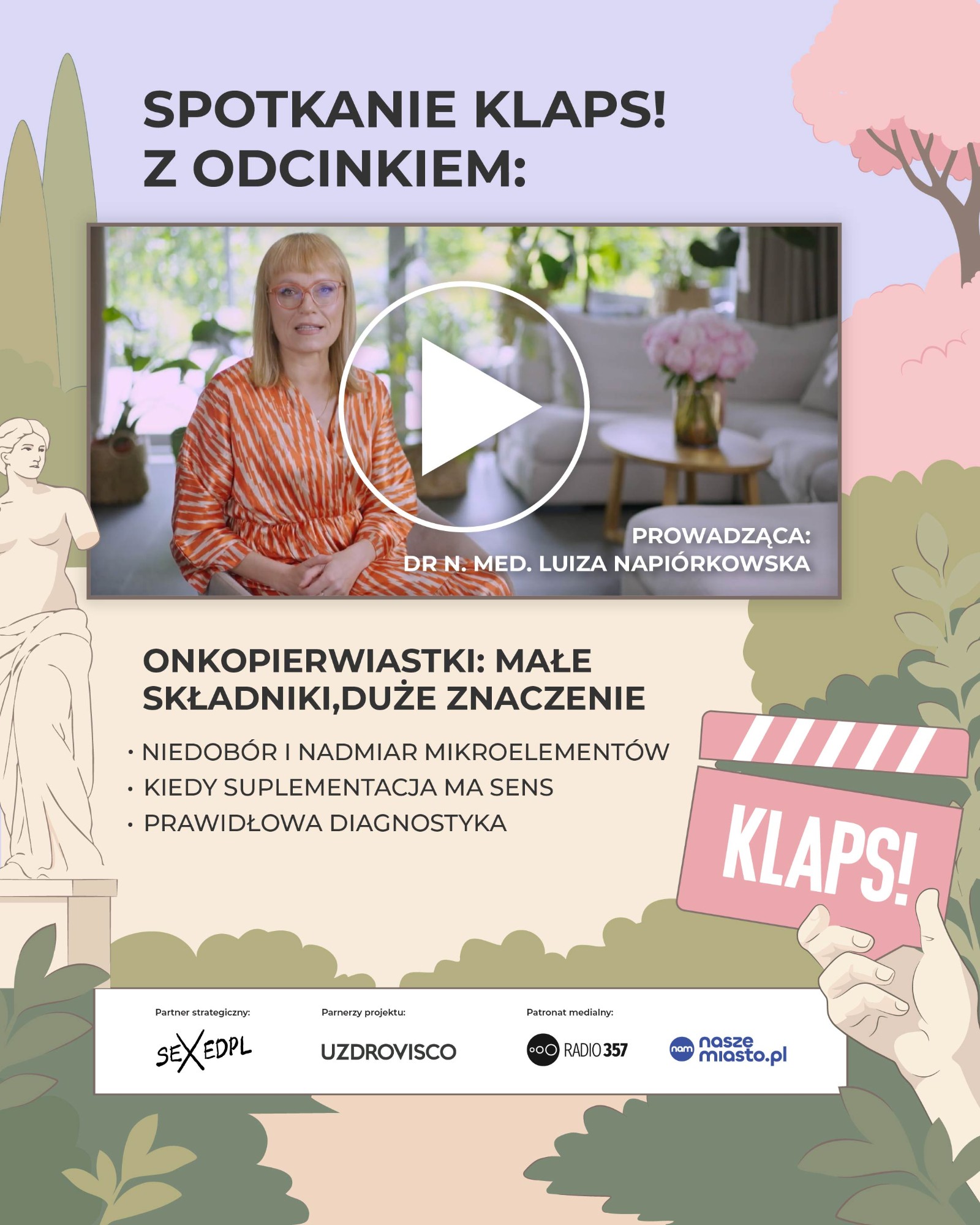 Spotkanie KLAPS! – Onkopierwiastki: małe składniki, duże znaczenie