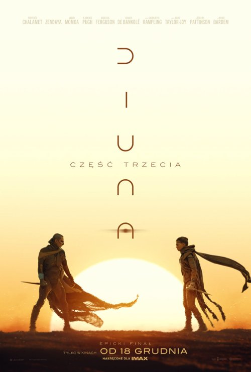Plakat filmu Diuna: Część trzecia